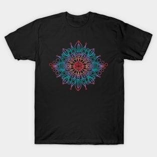 Mandala art drawing for gift T-Shirt